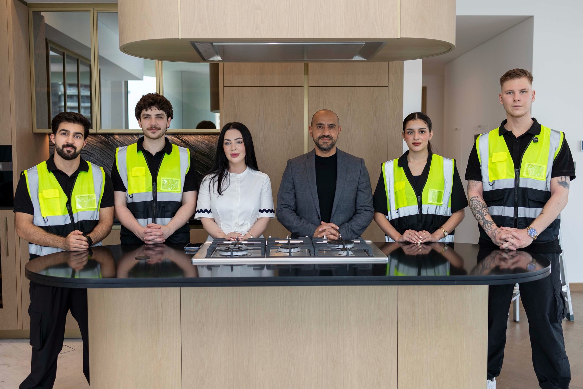 The Inspecto Handover inspection team in Dubai